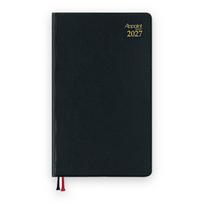 Planner Daigo Appointment 2027 Two-Week Spread Black December 2026 Start E1004 149×90×10mm juoda