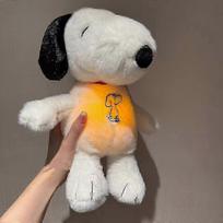 Nauji režimai Kūdikio kvėpavimą raminantis Snoopy šuo pliušinis lėlės žaislas su muzika ir šviesa - Puikus miego palydovas ir geriausia Kalėdų dovana