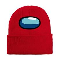 Adults Among Us Unisex Winter Knitted Beanie Hat Boys Girls Warm Cap Woolen Fashion Red blue