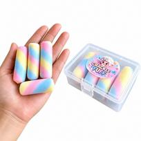 Chocolate Wax Cracking Squeeze Toy Donut Cat Paw Crispy Stress Balls Crackable Texture Handmade Craft Soft Gel Fidget Toy Boxed