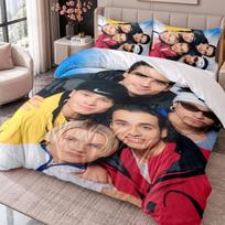 Backstreet Boys 3Pcs Bedding Set Duvet Cover With Two Pillowcases For Bedroom Home Decoration 140cmx200cm