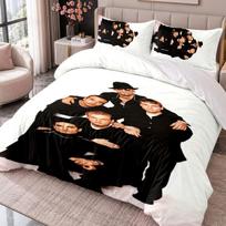 Backstreet Boys 3Pcs Bedding Set Duvet Cover With Two Pillowcases For Bedroom Home Decoration 135cmx200cm