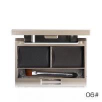 Eyebrow Powder Makeup Waterproof Natural Eyebrow Enhancers Shadow Cosmetic Kit with Brush Mirror 6