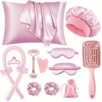 No-Heat Foam Sleep Curlers: Gentle Hair-Safe Solution for Lazy Waves white