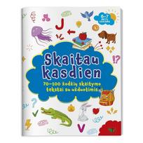 Skaitau kasdien. 70–100 žodžių skaitymo tekstai su užduotimis 6–7 metų vaikams