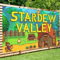 Game s-s-Stardew birthday Valley  Photography Backdrops Photo Wallpaper Background Paper Props For Photo Studio Shoot Pr 439 59x51.1inch/150*130cm