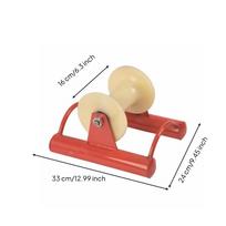 Cable-Laying Pulley Heavy-Duty Cable Guide Assembly Smooth-Rolling for Workshops