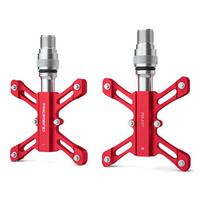 PROMEND Folding Bike Pedals Quick Release Bearing Road Small Wheel Bicycle L