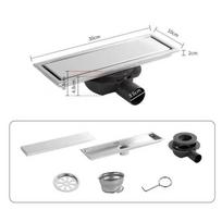 Anti-odor 50mm Tile Insert Side Outlet Floor Drain  Bathroom Shower Room 30CM-B2