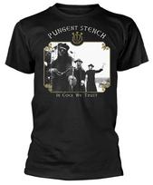 Pungent Stench In Cock We Trust Band Black T-Shirt M black