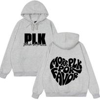 Raperis PLK Stade De France Tour 2026 Hoodies Vyrai Moterys Hip Hop Puloveris Ilgomis Rankovėmis Oversized Laisvi Madingi Džemperiai Viršutiniai Drabužiai XXL gray