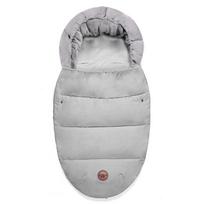 Baby Sleep Sack Newborn Swaddle Wrap Thick Fleece Winter Warm Stroller Blanket Anti Kick Startle Proof G02-Gray No Fur Collar gray