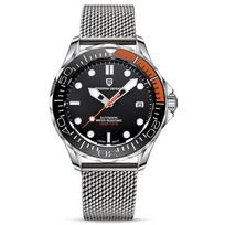 New PAGANI DESIGN 007 Men's Watches Top Luxury Automatic Watch For Man Mechanical Wristwatches AR Sapphire Mirror Men Gift MIYOTA 8215 black