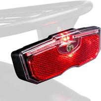 Red Bike Tail Light Battery Powered Bike Reflectors Professional Luggage Rack Reflector  Cycling