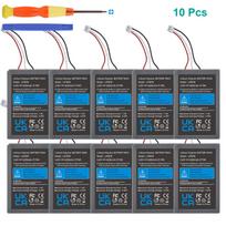 PS5 Battery for Sony PlayStation 5 Dualsense CFI-ZCT1W CFI-ZCT1J Wireless Controller, Part NO.: LIP1708 10 Pcs Battery