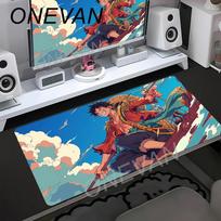 ONE PIECE Luffy Mouse Pad Gaming Desk Mat WaterproontiSlip Mousepad Large Customize Extended Mousepad Anime Speed Deskmat Xxl 30x80x0.2cm