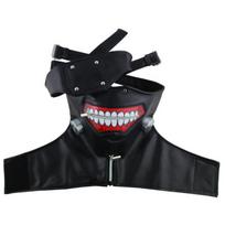 Anime Tokyo Ghoul Kaneki Ken Cosplay Costumes Mask Halloween Party Masks Ghoul Mask Halloween Party Cosplay juoda