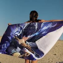 S-Solo-Leveling Dark-Power-Fantasy Microfiber Printed Beach Towel Mountain Climbing Yoga Beach Swimming Running Soft Towel 30x30cm