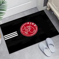 Ajax FC Design Area Rug - Non-Slip, Soft & Cozy Floor Mat for Living Room, Bedroom, Office - Indoor/Outdoor Decorative Carpet 50cmx80cm