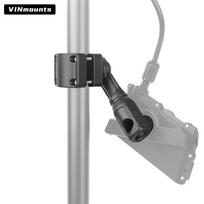 VINmounts aluminium fish finder sensor bracket adapter, suitable for Garmin Livescope LVS34 Lvs32 Lvs62 Lowrance ACTIVETARGET Support frame gray