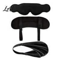Adjustable Head Support 3-in-1 Travel Sleep Mask Set Blackout Eye Cover with Neck Pillow & Portable Nap Comfort Gear Arm Support Rest Kit C
