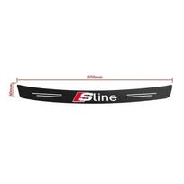 Car Tail trunk Rear Bumper Protector Carbon fiber Sticker For tt Sline TT A1 A2 A3 A4 A5 A6 A7 A8 8P B6 B7 Q3 Q5 Q7 Car Goods