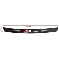 Car Tail trunk Rear Bumper Protector Carbon fiber Sticker For tt Sline TT A1 A2 A3 A4 A5 A6 A7 A8 8P B6 B7 Q3 Q5 Q7 Car Goods