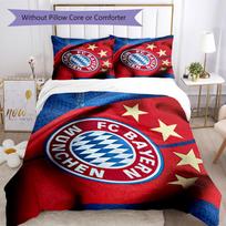 Fc Bayern Munich Bedding Set Breathable Duvet Cover With Pillowcases Home Decoration Birthday Gift 180cmx210cm
