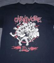Carnivore Band Black Color All Size Shirt Adults BL890 Unisex T-Shirt L white