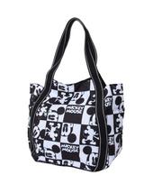 Balloon Tote Large Mickey Mouse 3 [Disney] Bag, Capacity, Mother's Bag, black