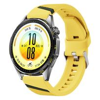 Silicone Watch Strap for Huawei Watch GT7 Pro/GT6 Pro, 22mm Quick-Release Sports Replacement Strap Yellow yellow