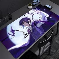 Mouse Pad Naruto Sasuke Office Large PC Computer Gamer Gaming Accessories Edge White Mousepad Keyboard Desk Mat Carpet Table Pad 40x90x0.2cm
