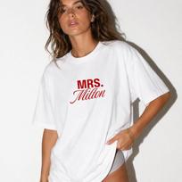 Personalized bride shirt, custom bride to be tee, the mrs honeymoon top, wedding morning outfit, bachelorette party gift, wifey club t-shirt S brown