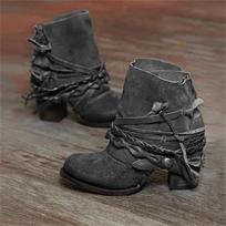 Wind, Winter Fashion High Heel Round Head Fleece Back Zipper Boots 38 black