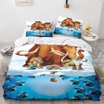 Ice Age Duvet Cover Pillowcase Animation Bedding Set Adult Boy Girl Bedroom Decoration Children Gift Single Double Large Size 135x200cm