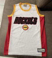 Vintage Houston Rockets Throwback Majestic Authentic Hardwood Classic Jersey M XXXL