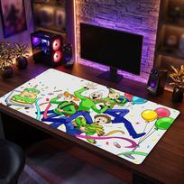 Big Mouse PadBaldi's Basics Extended Soft Desk Mat Gaming Office Computer Table Decor Mat 30cmx60cm purple