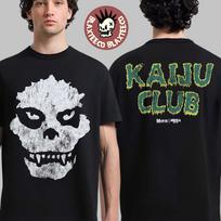 Misfits X Godzilla Kaiju Club Fiend Skull T-Shirt L white