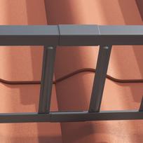 Roof Snow Guard Anthracite Grey 300 x 2.5 x 20 cm Steel