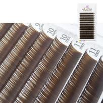 GLAMLASH Colored Lashes Lake Blue/Lavender/Cinnamon/Dark Green/Matcha Grey Individual Natural False Colorful Eyelash Extension D ruda