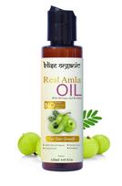 Blise organic Real Amla Oil -100% Pure, Cold Pressed and Natural, For Skin and Hairs, with Brahmi and Moringa, Soil to Oil Certified, No artificial F black
