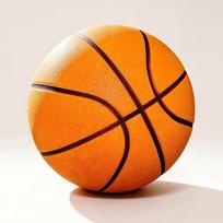 Silent Indoor PU Basketball for Kids - Soundless Elastic Training Ball 21cm (#5 Ball)