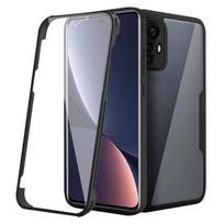 For Xiaomi 12 Pro 5G Acrylic + TPU 360 Degrees Full Coverage Shockproof Phone Case For Xiaomi 12 Pro 5G gray