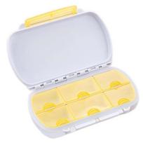 Savaitinis tablečių dėžutės vaistų organizatorius kelioninis 6 dienų tablečių laikymo dozatoriaus dėklas kūrybingos daugiafunkcinės vaistų laikymo pakuotės dėžutės