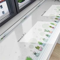 Lipni aliejui atspari vandeniui virtuvės stalviršio plėvelė, karščiui atspari renovacija, drėgmei atsparūs plytelių lipdukai 60cm*5m