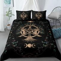 Celtic Tree of life Yggdrasil Duvet Cover Set UK Single Double Queen US Twin Full King Size Among Bed Linen Set AU Single 140*210cm/55x83in 3pcs