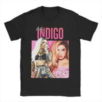 2026 SpringSummer Lola Indigo Tour Merchandise  Womens Humorous Summer Singer TShirt Top Clothing 4XL beige
