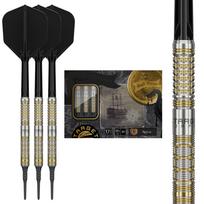 Target Darts Reyn BLACK MARQUE 2BA Soft Tip Darts Tungsten 90% Flights Barrel gray