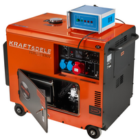 Dyzelinis trifazis elektros generatorius 7000W Kraft&Dele, KD121