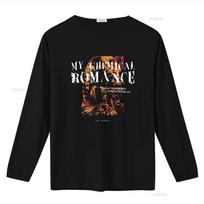 My Chemical Romance MCR Kulkos 20 Metų Marškinėliai Roko Grupės Tribute vintage Išskalbti Unisex grafinis Viršus Kasdieniam Dėvėjimui M brown